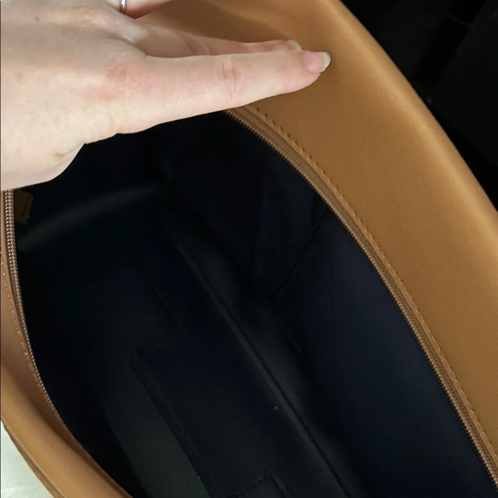 Tory Burch Camel Leather Tote - Picture 5 of 5
